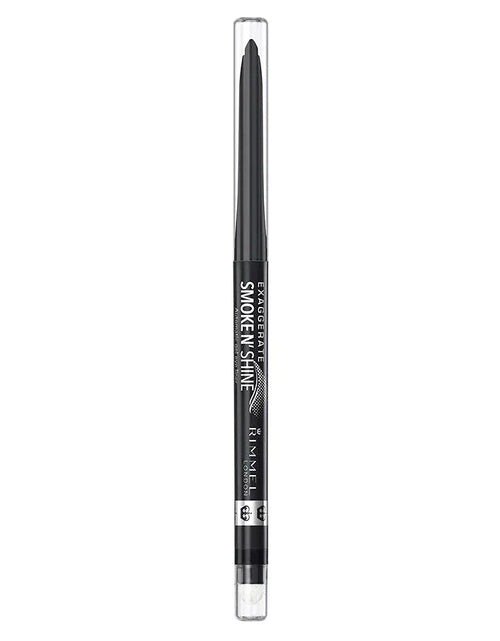 Load image into Gallery viewer, RIMMEL LONDON Exaggerate Smoke N' Shine Gel Eyeliner - Little Black Smokey
