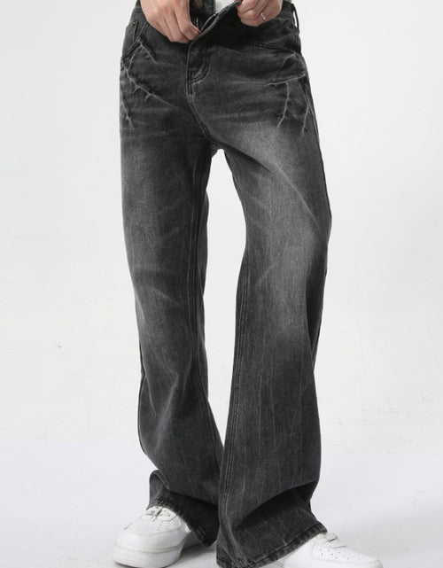 Load image into Gallery viewer, Lightning Burst Bootcut Jeans
