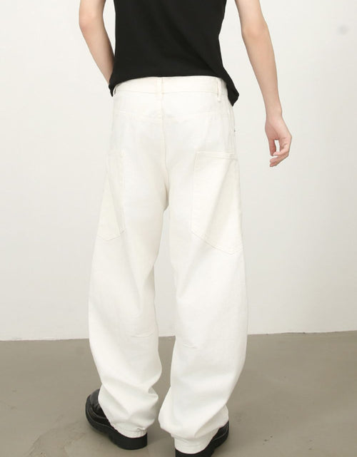 Load image into Gallery viewer, Men's Mid Rise Wide Leg Jeans
