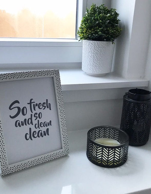Load image into Gallery viewer, So Fresh And So Clean Clean Bathroom Wall Decor Print by WinsterCreations™ Official Store
