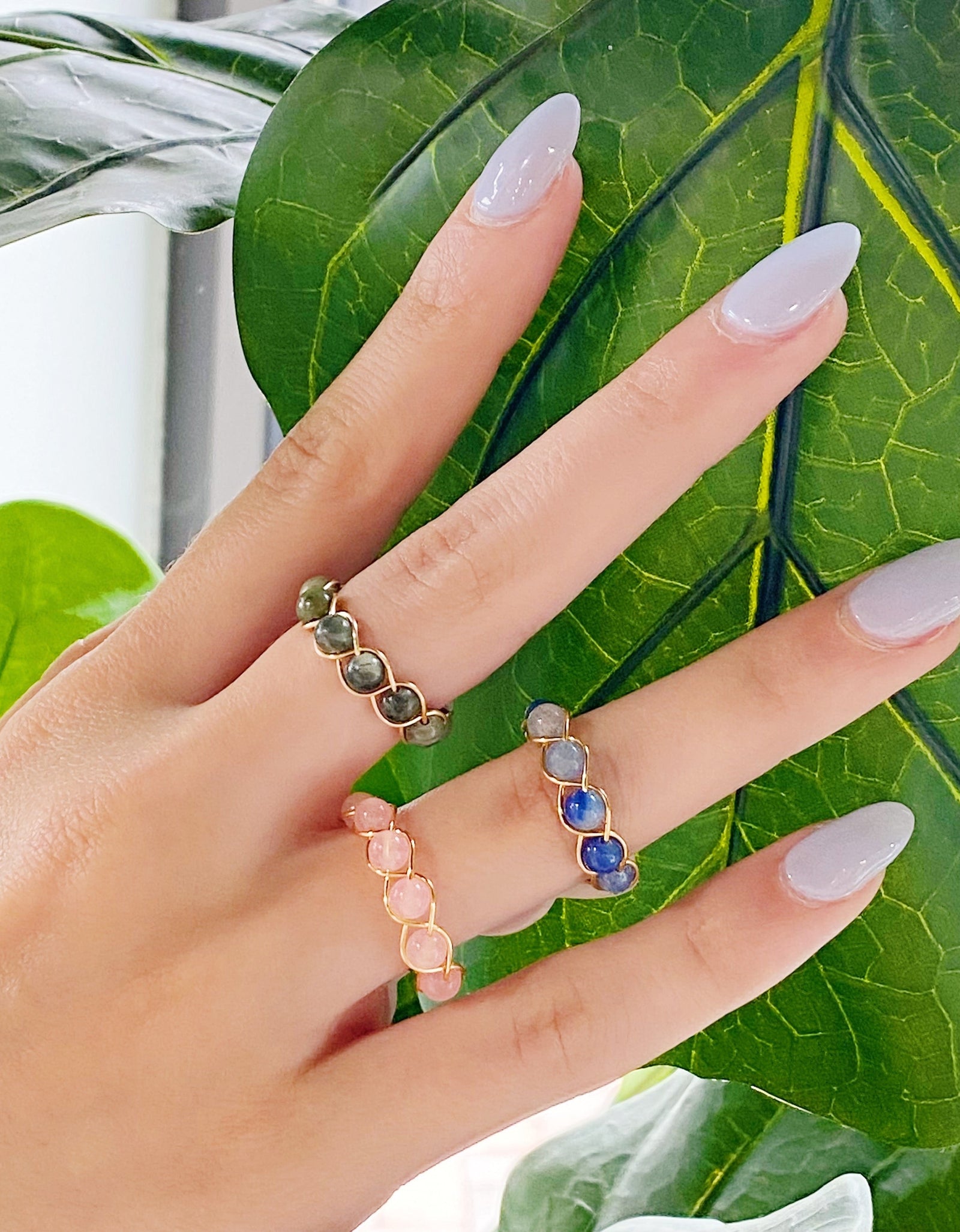 Wired Stone Ring by Ellisonyoung.com