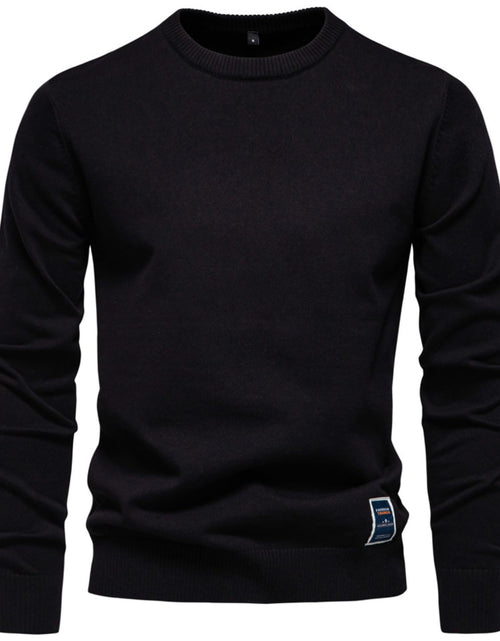 Load image into Gallery viewer, Men's Round Neck Long Sleeve Sweater
