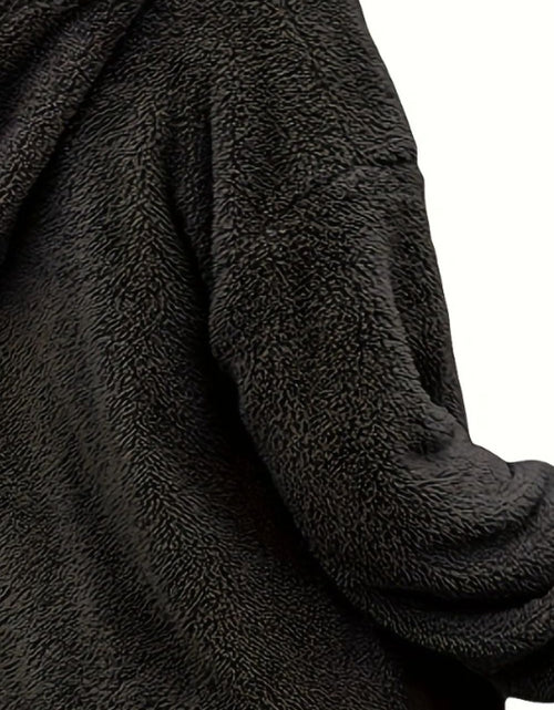 Load image into Gallery viewer, Half Zip Dropped Shoulder Oversized Hoodie

