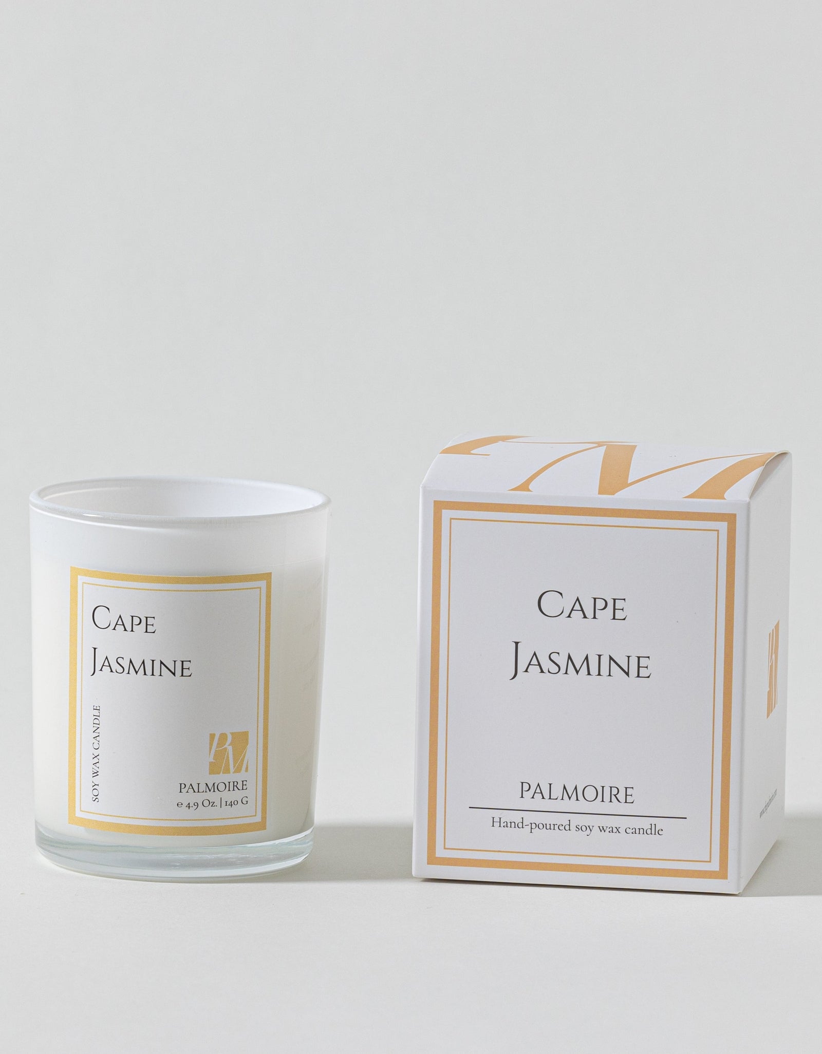 Cape Jasmine Soy Wax Candle by PALMOIRE