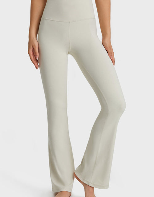 Load image into Gallery viewer, Millennia Elastic Waist Flare Yoga Pants

