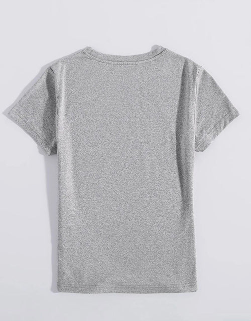 Load image into Gallery viewer, Rabbit Round Neck Short Sleeve T-Shirt
