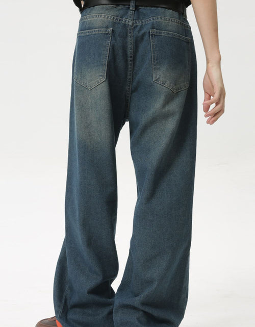 Load image into Gallery viewer, Men's Mid Rise Straight Leg Jeans
