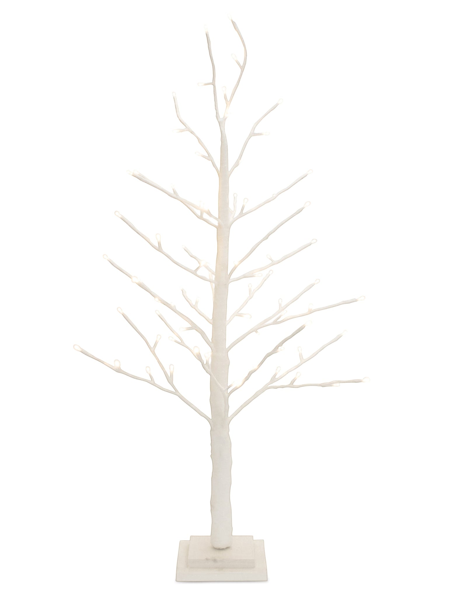 LED Glittered Twig Tree 36"H