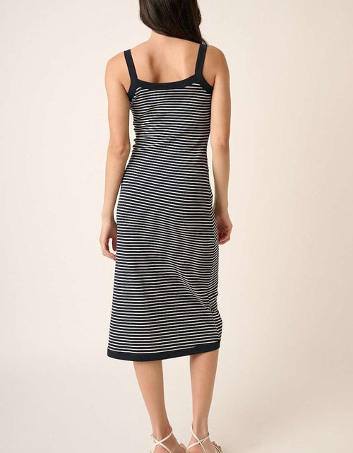 Load image into Gallery viewer, Mittoshop Contrast Striped Midi Cami Dress
