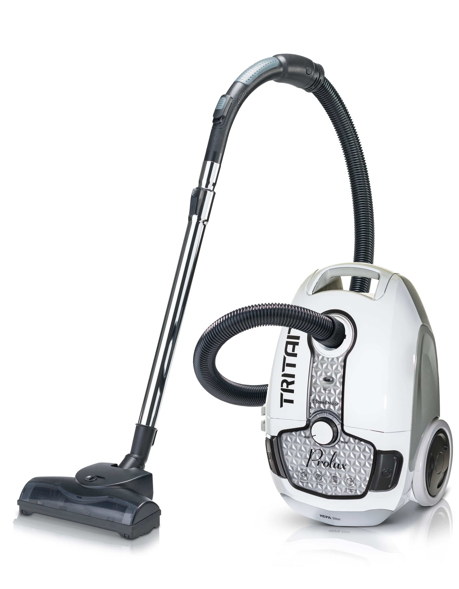 Prolux Tritan Canister Vacuum with Sealed HEPA Filtration and 12 Amp Motor by Prolux Cleaners