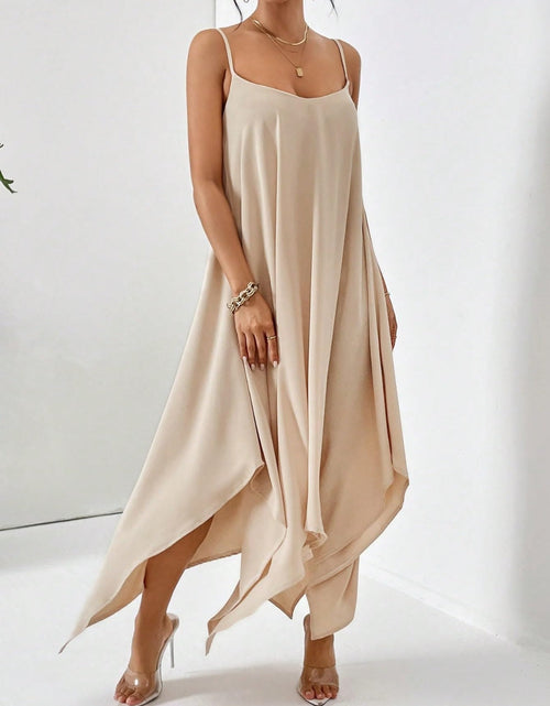 Load image into Gallery viewer, Scoop Neck Midi Cami Dress
