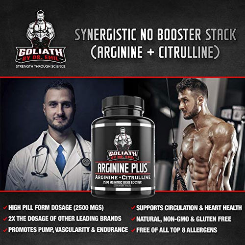 Load image into Gallery viewer, Goliath - ARGININE Plus by Dr Emil Nutrition
