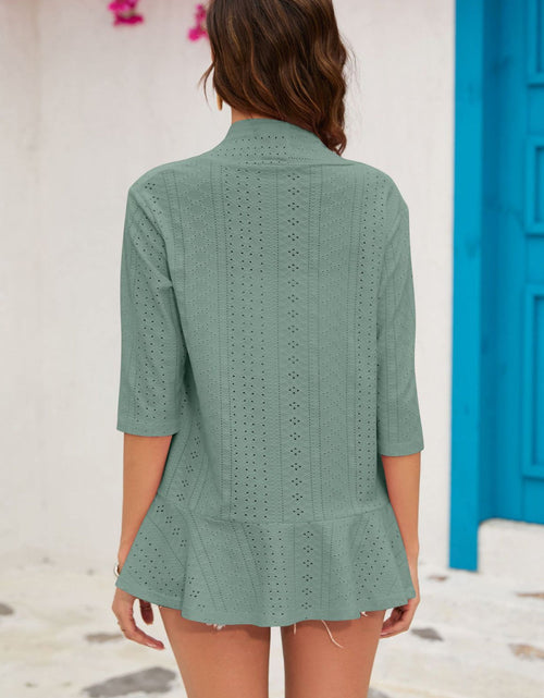 Load image into Gallery viewer, Half Sleeve Open Front Cardigan
