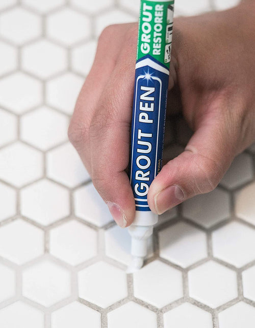 Load image into Gallery viewer, Grout Pen Beige Tile Paint Marker: Waterproof Tile Grout Colorant and Sealer Pen _mktp44 by Js House
