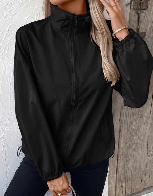 Load image into Gallery viewer, Ivy Lane Pocketed Zip Up Long Sleeve Jacket
