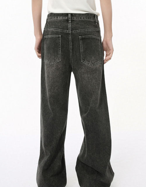 Load image into Gallery viewer, Wide Leg Men's Jeans with Pockets
