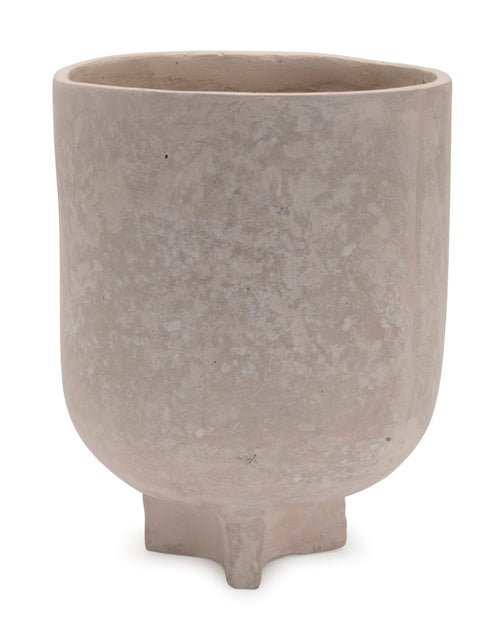Load image into Gallery viewer, Recycled Paper Chalk Vase 7"H
