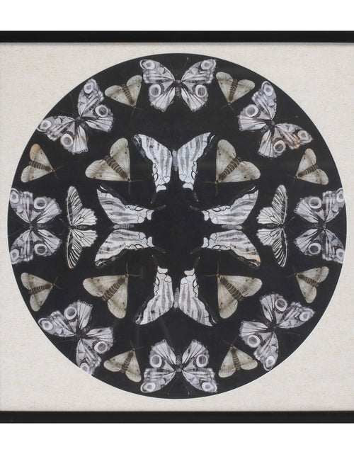 Load image into Gallery viewer, Framed Butterfly Print 25"SQ
