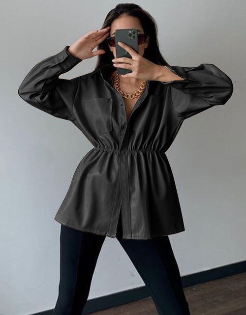 Load image into Gallery viewer, Snap Down Collared Jacket
