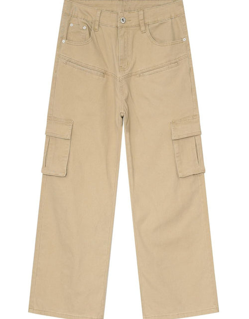 Load image into Gallery viewer, Men's Baggy Jeans with Cargo Pockets
