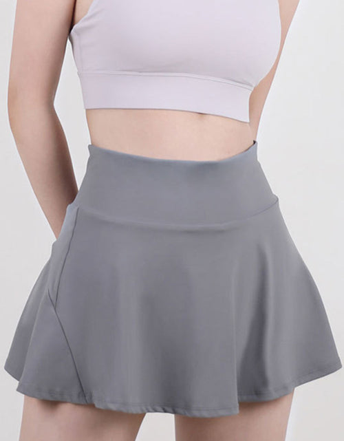 Load image into Gallery viewer, High Waist Pleated Active Skirt
