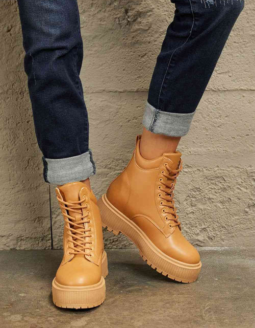 Load image into Gallery viewer, East Lion Corp Platform Combat Boots
