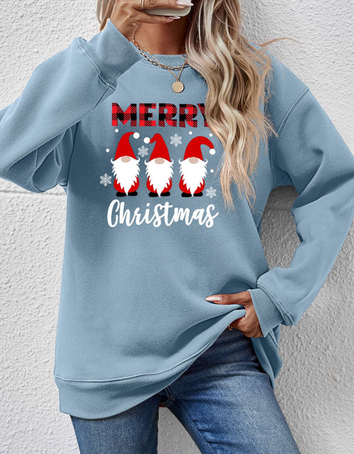 Load image into Gallery viewer, MERRY CHRISTMAS Long Sleeve Sweatshirt
