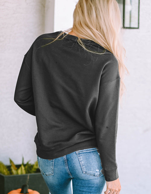 Load image into Gallery viewer, COOL MOM CLUB Round Neck Short Sleeve Sweatshirt
