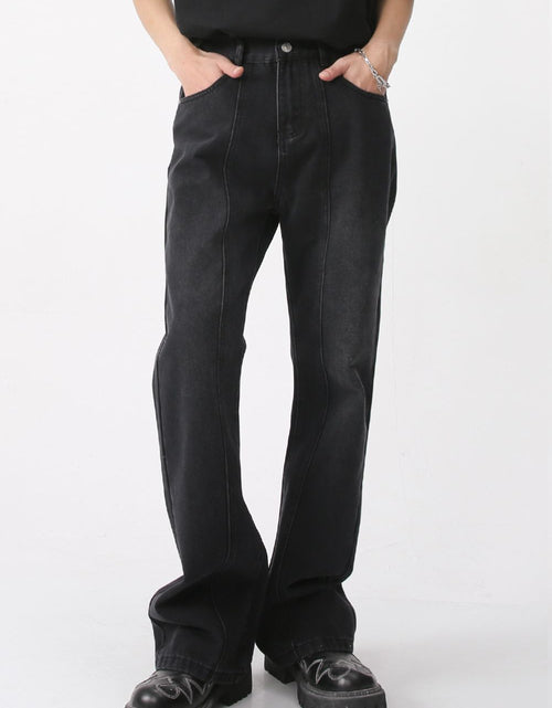 Load image into Gallery viewer, Casual Mid-Rise Elasticated Waistband Jeans
