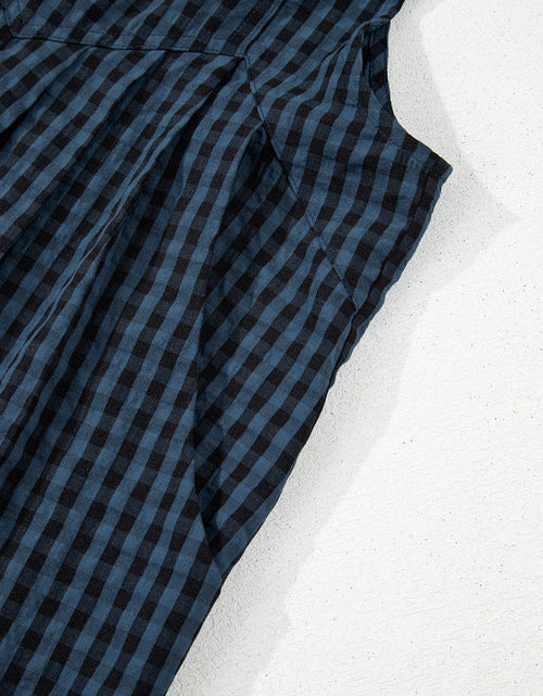 Load image into Gallery viewer, Plaid Wide Strap Wide Leg Overalls
