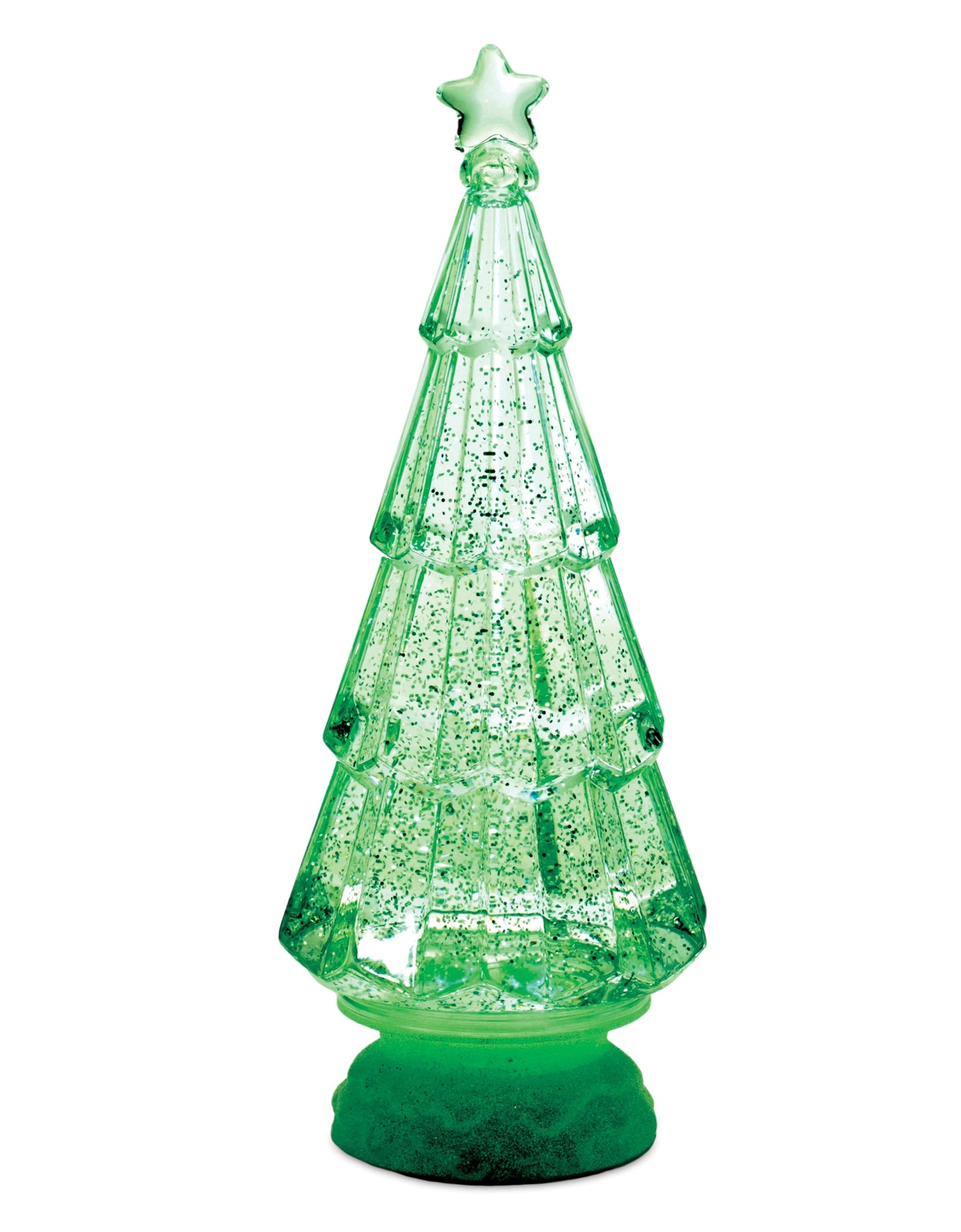 Green LED Christmas Tree 12"H