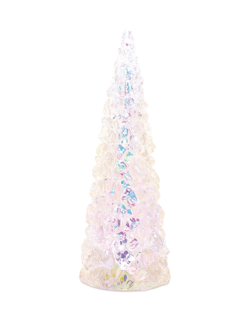 Load image into Gallery viewer, Iridescent LED Pine Tree 13.5"H
