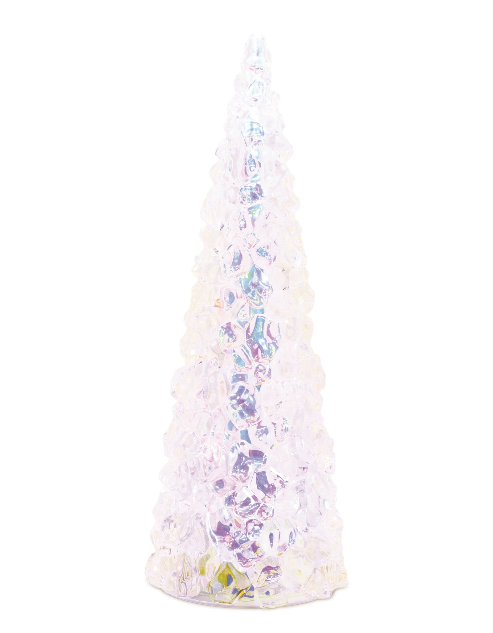 Iridescent LED Pine Tree 17.5"H