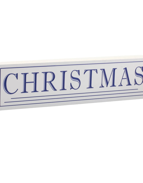 Load image into Gallery viewer, Wood Christmas Sentiment Sign 19.5"L
