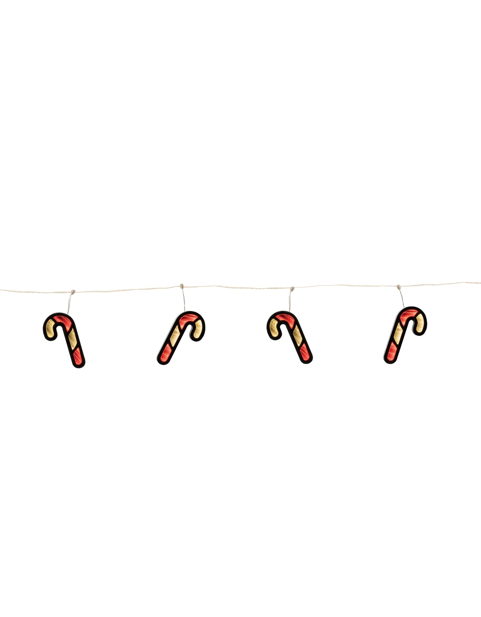 Candy Cane Ekkolight Garland 68"L