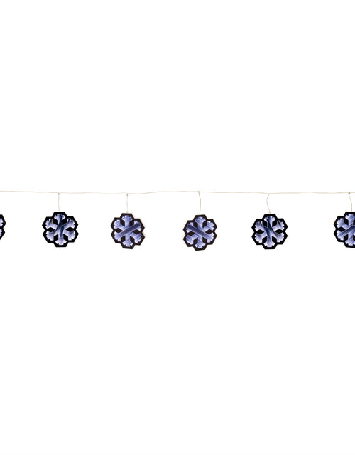 Load image into Gallery viewer, Snowflake Ekkolight Garland 68"L
