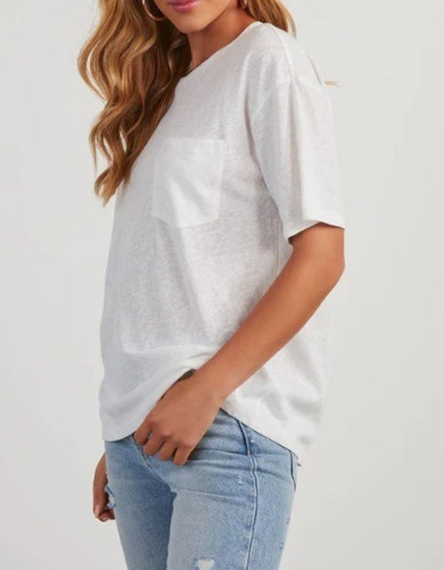 Load image into Gallery viewer, Round Neck Half Sleeve T-Shirt
