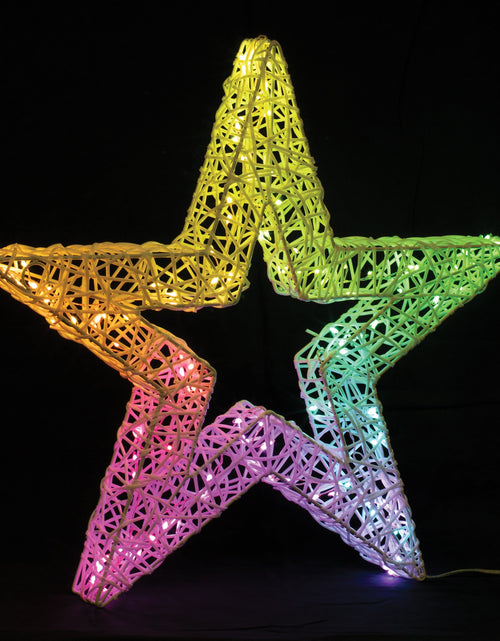 Load image into Gallery viewer, Multicolor LED Star 22.5"H
