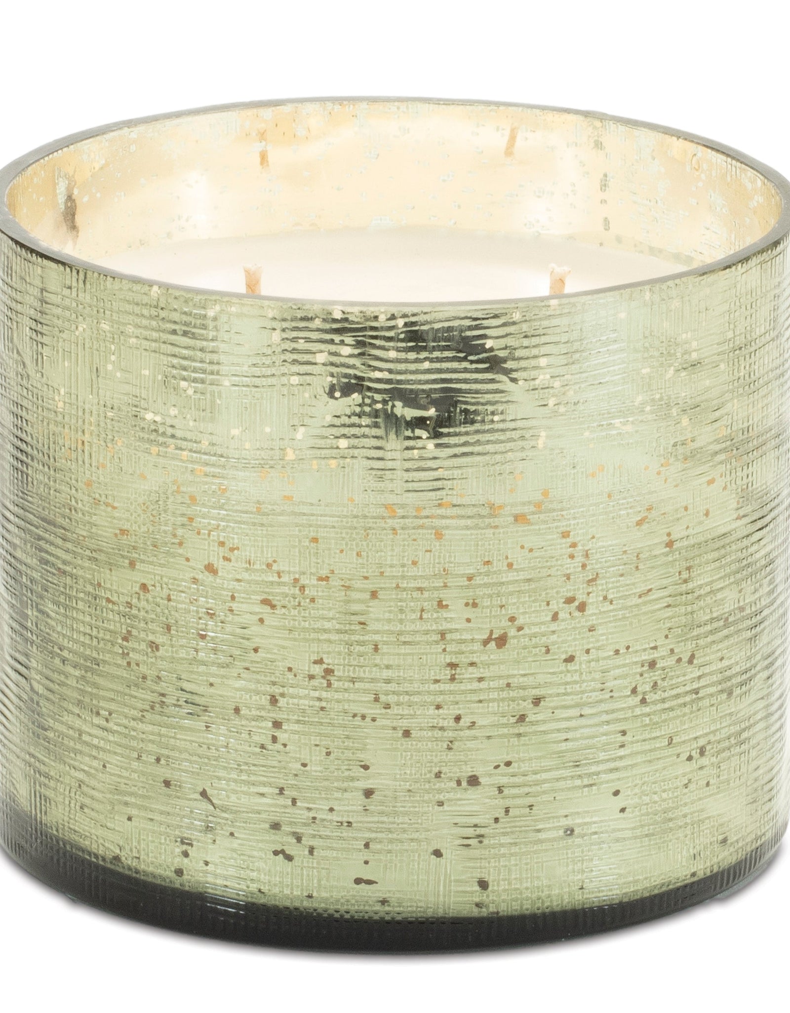 Fraiser Fir Scented Soy Candle with Etched Glass Holder 4"D