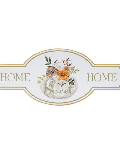 Load image into Gallery viewer, Metal Fall Home Sweet Home Sign 21.75"L
