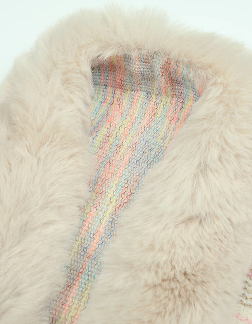 Load image into Gallery viewer, Open Front Fringe Hem Poncho

