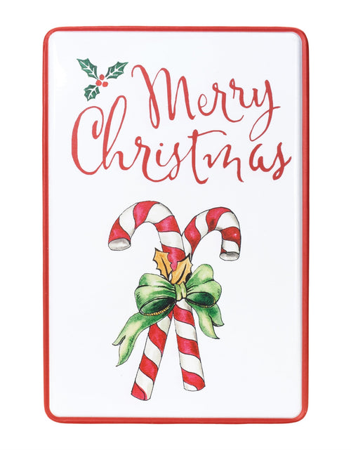 Load image into Gallery viewer, Metal Merry Christmas Plaque 18"H
