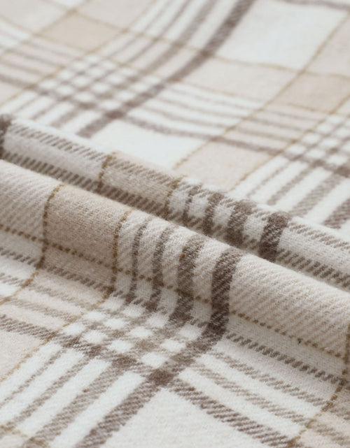 Load image into Gallery viewer, Plaid Removable Hood Button Up Shacket
