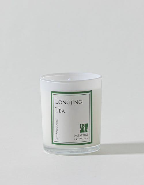 Load image into Gallery viewer, Longjing Tea Soy Wax Candle by PALMOIRE
