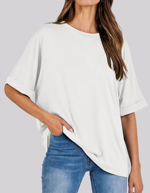 Load image into Gallery viewer, Round Neck Half Sleeve T-Shirt
