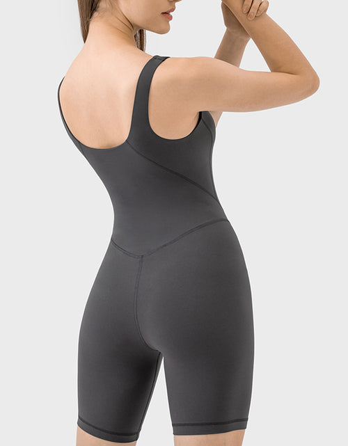 Load image into Gallery viewer, Millennia Wide Strap Active Romper
