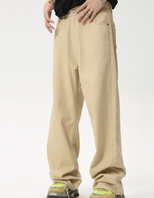 Load image into Gallery viewer, Wide Leg Jeans with Pockets
