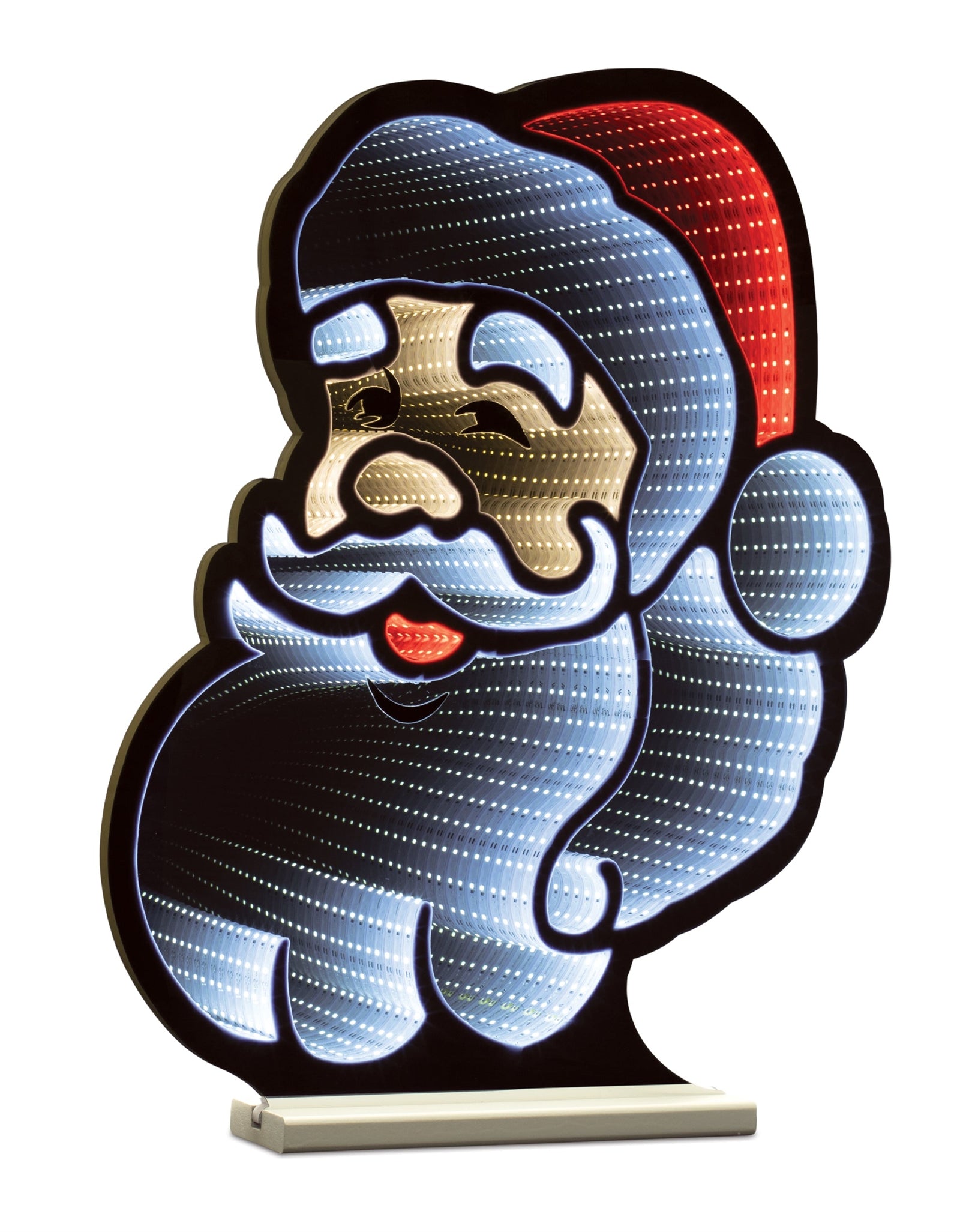 Santa Head Ekkolight 24"H