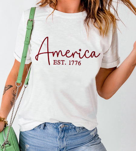 Letter Graphic Round Neck Short Sleeve T-Shirt