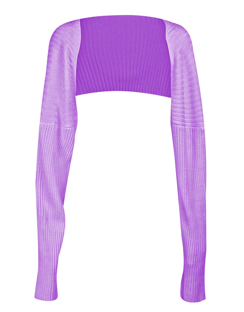 Load image into Gallery viewer, Long Sleeve Knit Bolero
